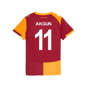 2025-2026 Galatasaray Home Shirt (Kids) (Akgun 11)
