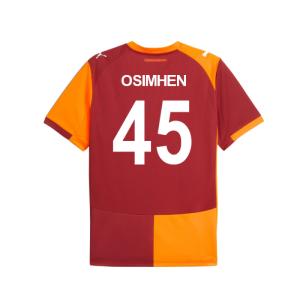 2025-2026 Galatasaray Home Shirt (Osimhen 45)