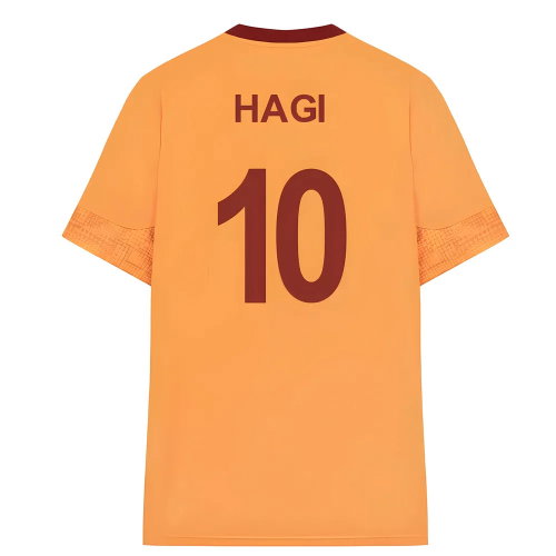 2025-2026 Galatasaray Training Jersey (Orange) (Hagi 10)