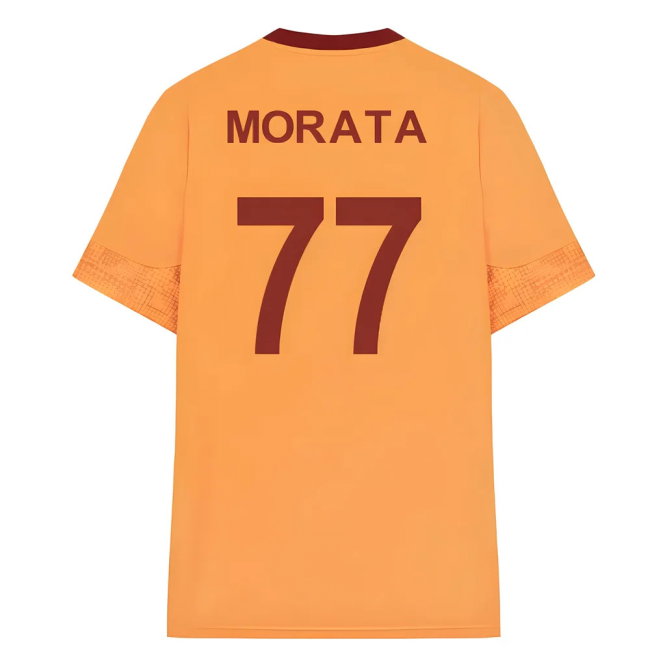 2025-2026 Galatasaray Training Jersey (Orange) (Morata 77)