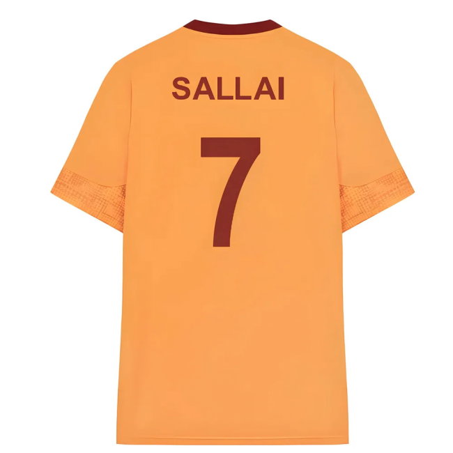 2025-2026 Galatasaray Training Jersey (Orange) (Sallai 7)
