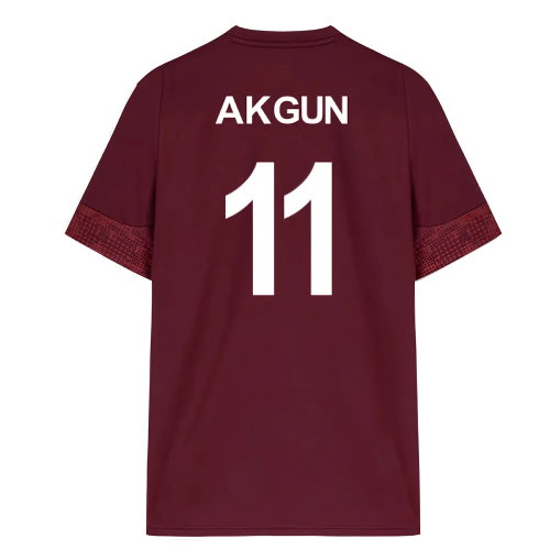 2025-2026 Galatasaray Training Jersey (Regal Red) (Akgun 11)