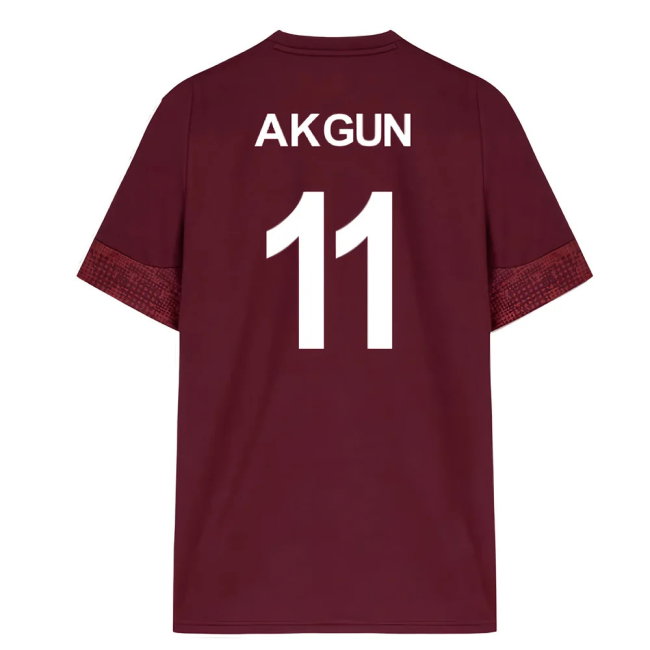2025-2026 Galatasaray Training Jersey (Regal Red) (Akgun 11)