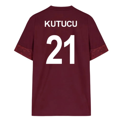 2025-2026 Galatasaray Training Jersey (Regal Red) (Kutucu 21)