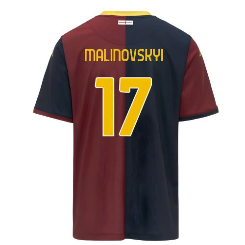 2025-2026 Genoa Home Shirt (Malinovskyi 17)