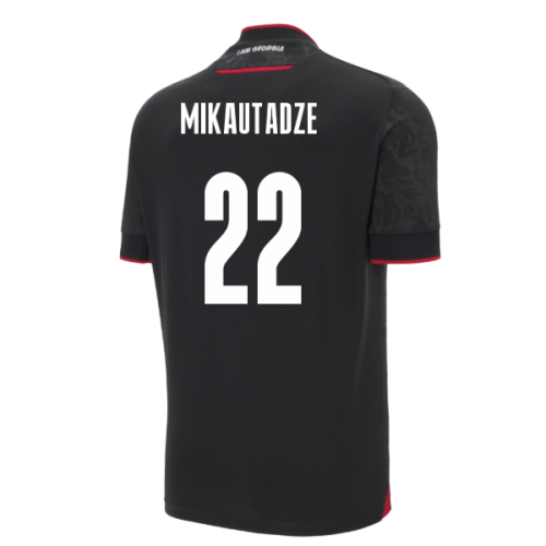 2025-2026 Georgia Away Shirt (Mikautadze 22)