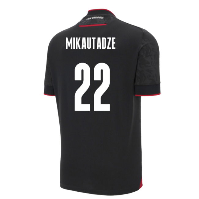 2025-2026 Georgia Away Shirt (Mikautadze 22)