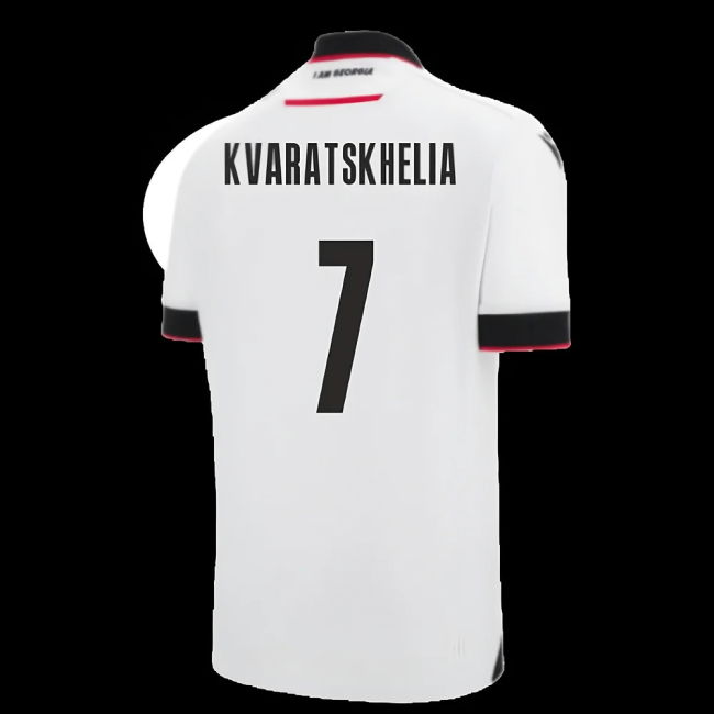 2025-2026 Georgia Home Shirt (Kvaratskhelia 7)