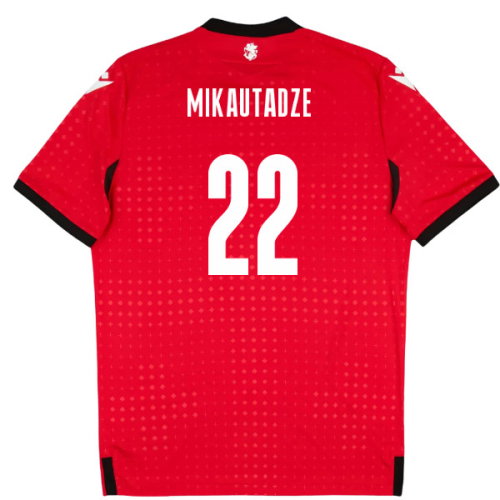 2025-2026 Georgia Third Shirt (Mikautadze 22)