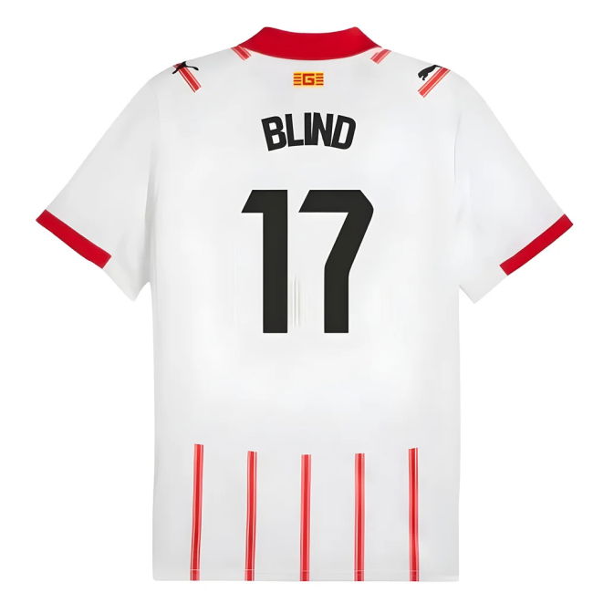 2025-2026 Girona Home Shirt (Blind 17)
