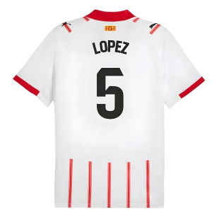 2025-2026 Girona Home Shirt (Lopez 5)