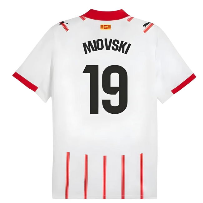 2025-2026 Girona Home Shirt (Miovski 19)