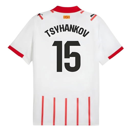 2025-2026 Girona Home Shirt (Tsyhankov 15)