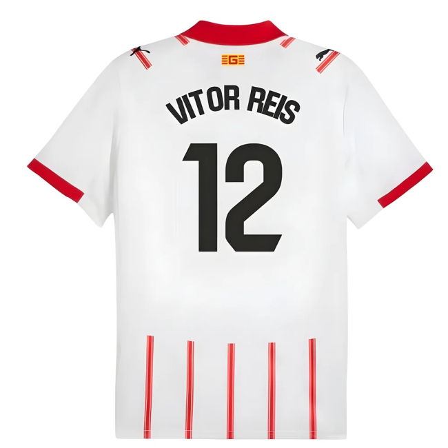 2025-2026 Girona Home Shirt (Vitor Reis 12)