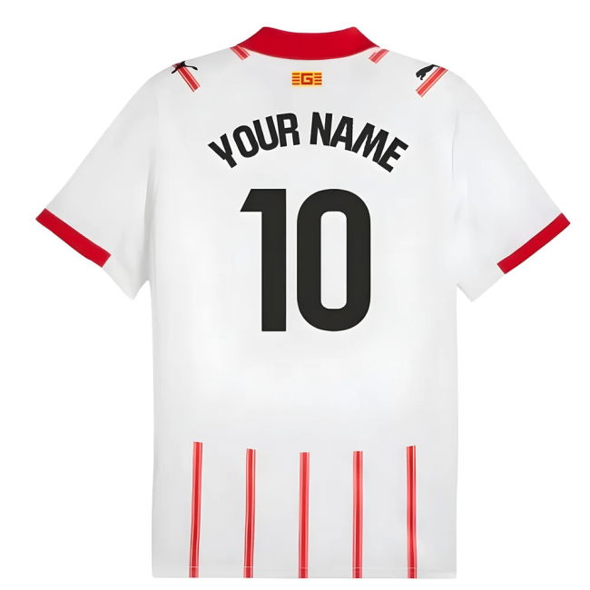 2025-2026 Girona Home Shirt (Your Name)