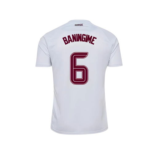 2025-2026 Hearts Away Shirt (Baningime 6)