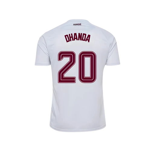 2025-2026 Hearts Away Shirt (Dhanda 20)
