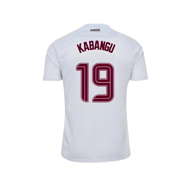 2025-2026 Hearts Away Shirt (Kabangu 19)