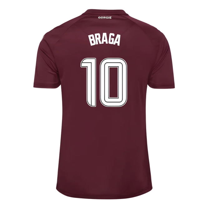 2025-2026 Hearts Home Shirt (Braga 10)