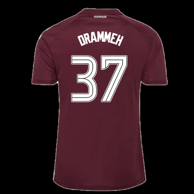 2025-2026 Hearts Home Shirt (Drammeh 37)