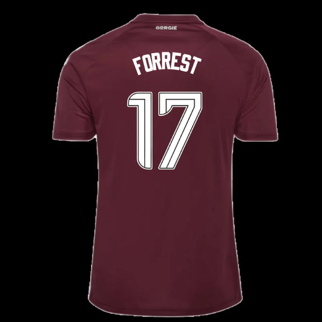 2025-2026 Hearts Home Shirt (Forrest 17)