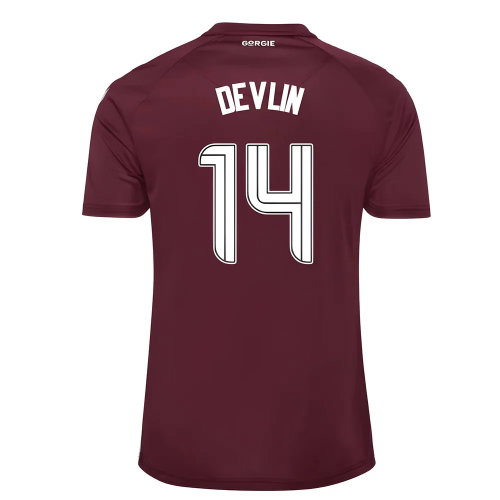2025-2026 Hearts Home Shirt (Kids) (Devlin 14)
