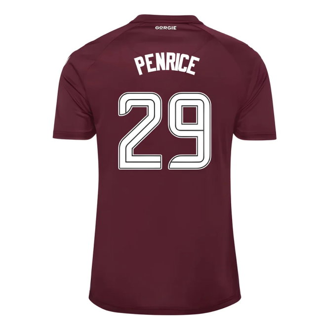 2025-2026 Hearts Home Shirt (Kids) (Penrice 29)