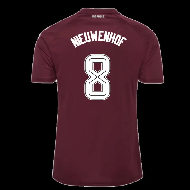 2025-2026 Hearts Home Shirt (Nieuwenhof 8)