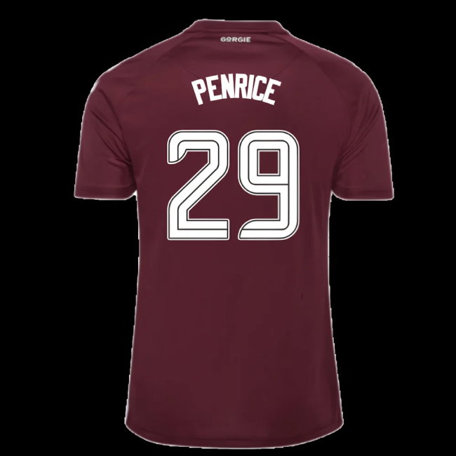 2025-2026 Hearts Home Shirt (Penrice 29)
