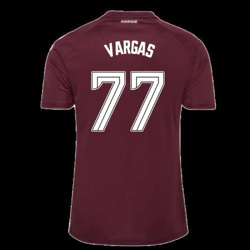 2025-2026 Hearts Home Shirt (Vargas 77)