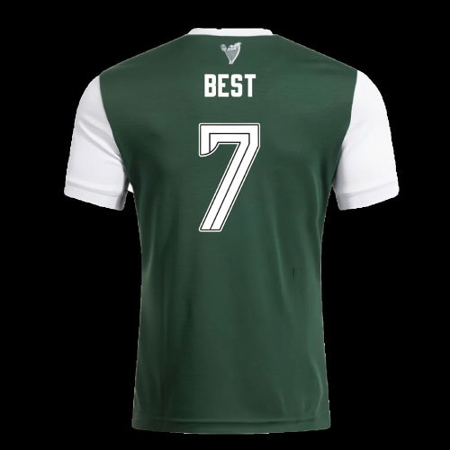 2025-2026 Hibernian Home Shirt (No Sponsor) (Best 7)
