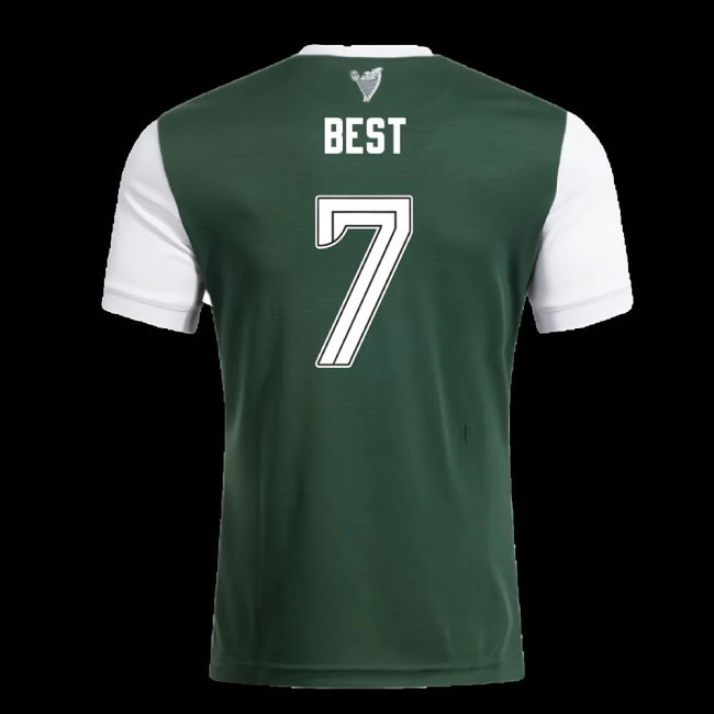 2025-2026 Hibernian Home Shirt (No Sponsor) (Best 7)