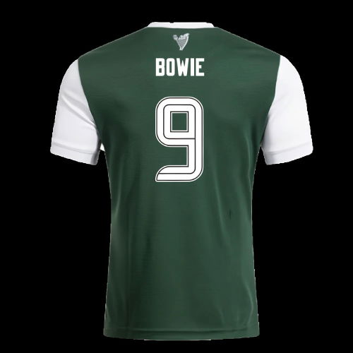 2025-2026 Hibernian Home Shirt (No Sponsor) (Bowie 9)