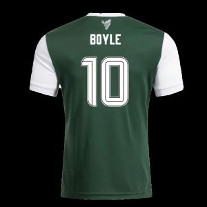 2025-2026 Hibernian Home Shirt (No Sponsor) (Boyle 10)