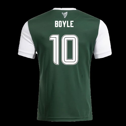 2025-2026 Hibernian Home Shirt (No Sponsor) (Boyle 10)