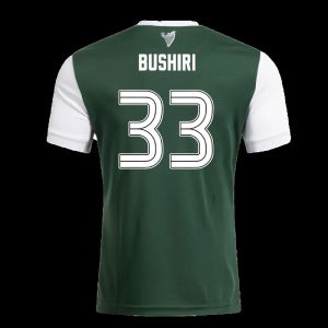 2025-2026 Hibernian Home Shirt (No Sponsor) (Bushiri 33)
