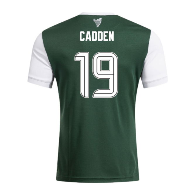 2025-2026 Hibernian Home Shirt (No Sponsor) (Cadden 19)