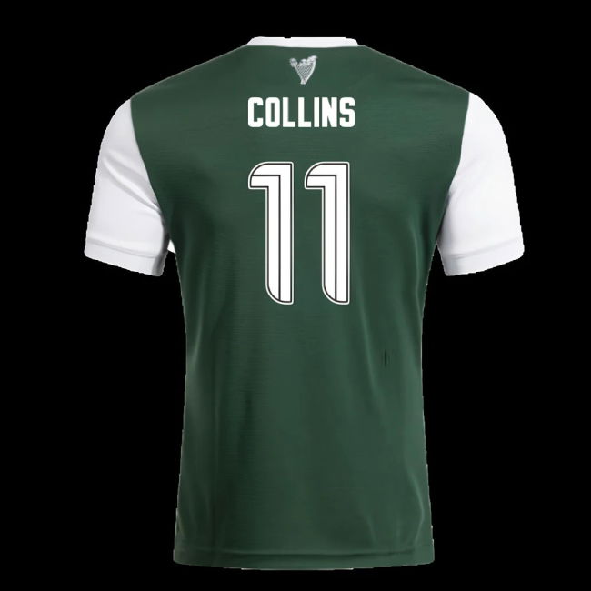 2025-2026 Hibernian Home Shirt (No Sponsor) (Collins 11)