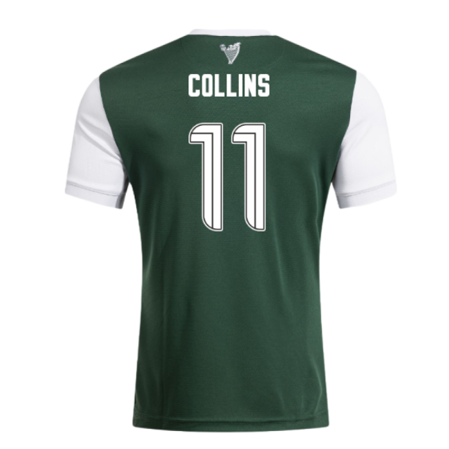 2025-2026 Hibernian Home Shirt (No Sponsor) (Collins 11)