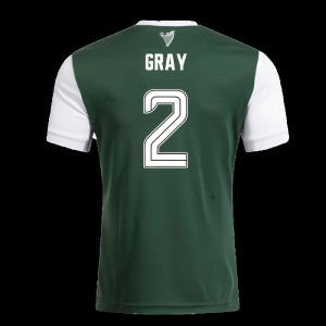 2025-2026 Hibernian Home Shirt (No Sponsor) (Gray 2)