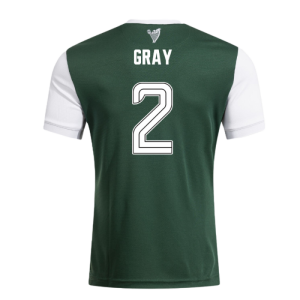 2025-2026 Hibernian Home Shirt (No Sponsor) (Gray 2)