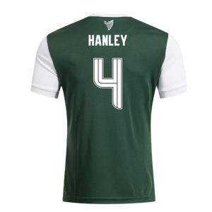 2025-2026 Hibernian Home Shirt (No Sponsor) (Hanley 4)
