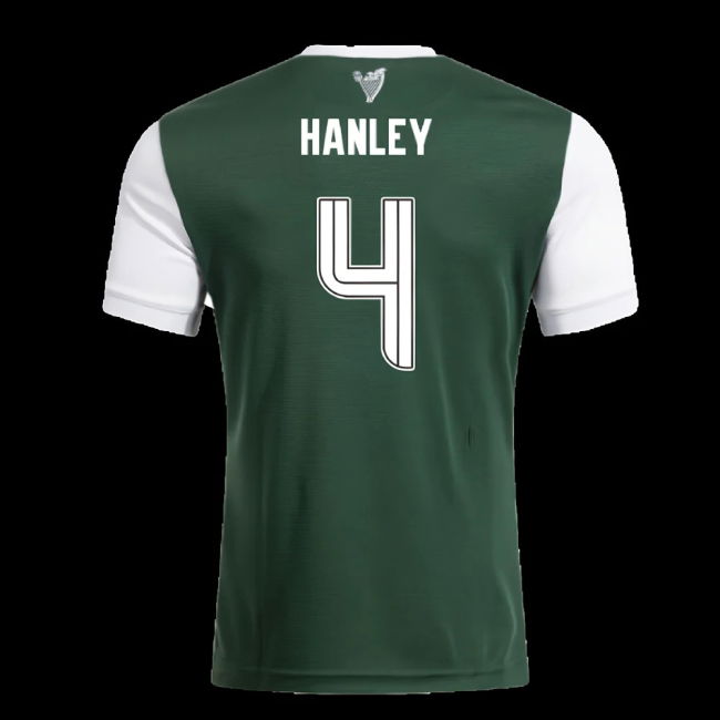 2025-2026 Hibernian Home Shirt (No Sponsor) (Hanley 4)