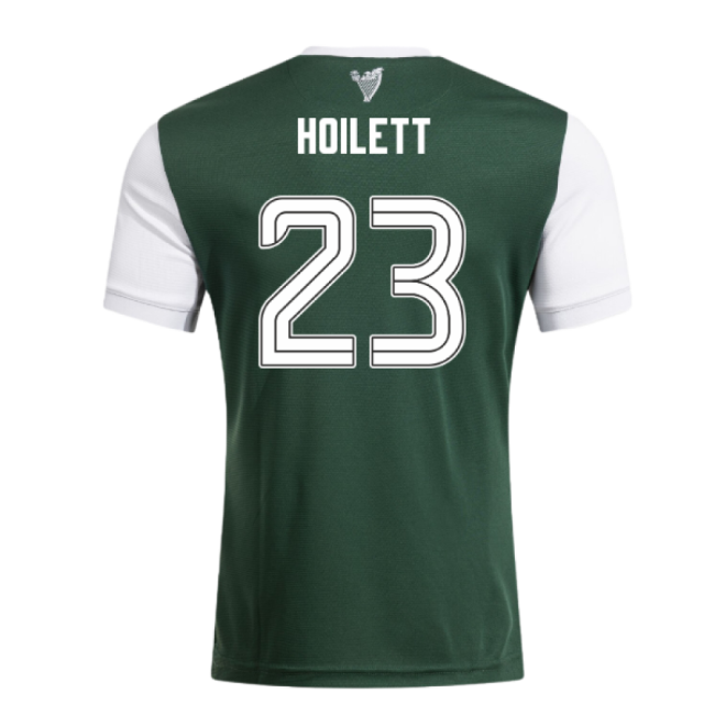 2025-2026 Hibernian Home Shirt (No Sponsor) (Hoilett 23)