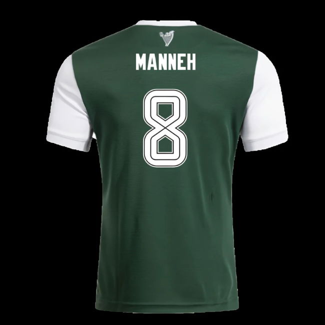 2025-2026 Hibernian Home Shirt (No Sponsor) (Manneh 8)