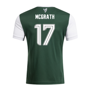 2025-2026 Hibernian Home Shirt (No Sponsor) (McGrath 17)