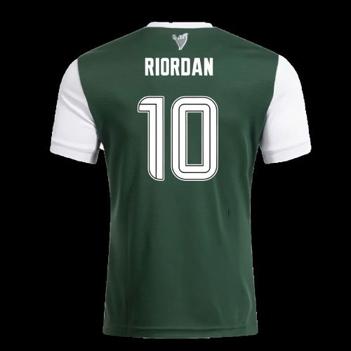 2025-2026 Hibernian Home Shirt (No Sponsor) (Riordan 10)