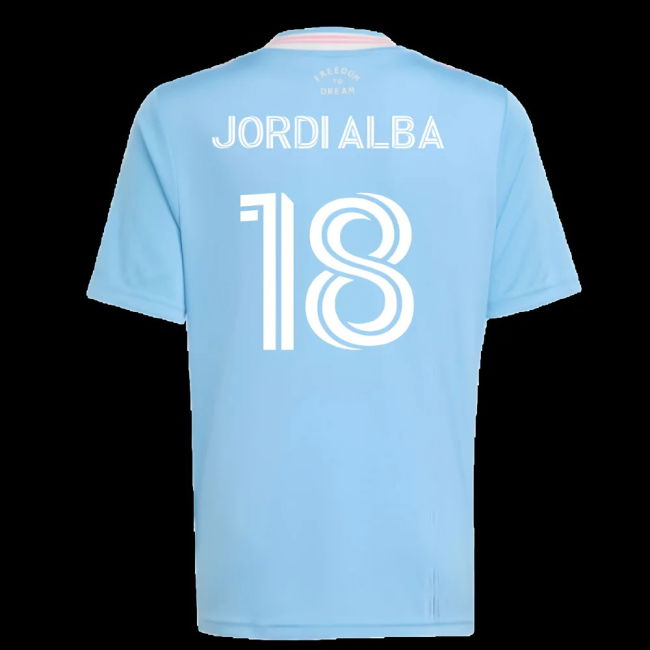 2025-2026 Inter Miami Third Shirt (Kids) (Jordi Alba 18)