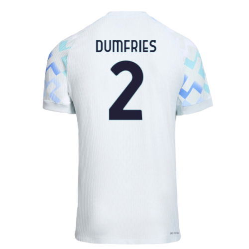 2025-2026 Inter Milan Authentic Away Shirt (Dumfries 2)