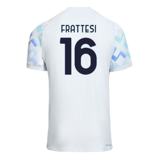 2025-2026 Inter Milan Authentic Away Shirt (Frattesi 16)